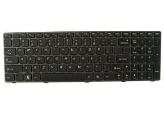 LotFancy New Black keyboard With Gray / Grey Frame for IBM Lenovo Ideapad Z580 Z585, compatible with part numbers 9Z.N5SSC.301 NSK B53SC 01 T4G8 US 25203945 25 203945 MP 0A PK130N23B00 Laptop / Notebook US Layout Computers & Accessories