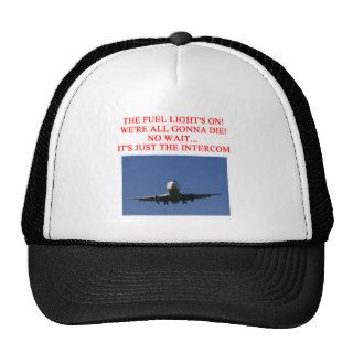 PILOT airline joke Hats