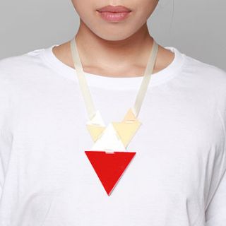 confection necklace, three colours available by inca starzinsky