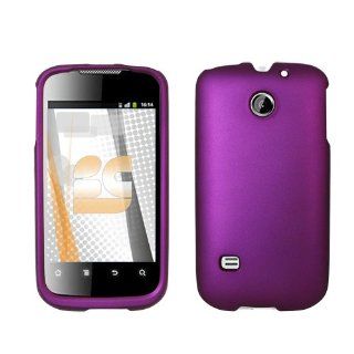 Huawei Ascend2 M865/Prism U8651T Protex Purple Rubber Feel Cell Phones & Accessories