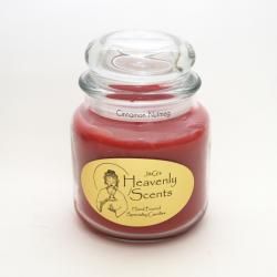 J & G's Heavenly Scents 16 oz Cinnamon Nutmeg Candle Candles & Holders