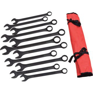 Ironton Jumbo Wrench Set — 10-Pc., Metric  Combination Wrench Sets