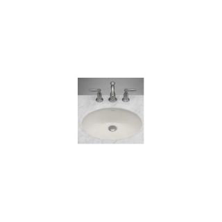 Oval Undermount Ceramic Bathroom Sink with Overflow