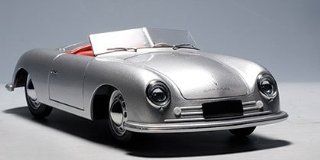 Porsche 356 Number 1 Silver 1/18 Autoart Toys & Games