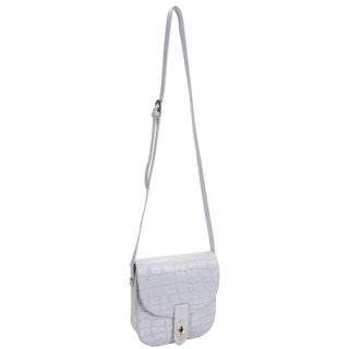 Maya Textured Faux Leather Cross Body Bag