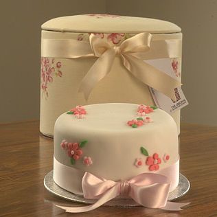 rose pattern hat box cake by original hat box cake co