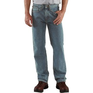 Carhartt Relaxed Fit Straight Leg Jean — Regular, Model# B460  Jeans