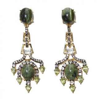 Treasures of India Gemstone Vermeil Statement Earrings