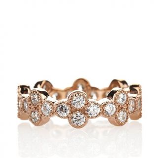 Jean Dousset Absolute Round Cluster Eternity Band Ring