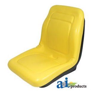 A & I Products Seat, 18", YLW VINYL Parts. Replacement for John Deere Part Number VG11696