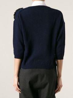 Jil Sander Jeweled Knit Sweater   Apropos The Concept Store