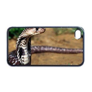 Snake cobra Apple RUBBER iPhone 5 Case / Cover Verizon or At&T Phone Great Gift Idea Cell Phones & Accessories