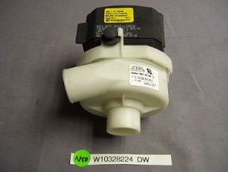 Whirlpool Part Number W10328224 MOTOR & SUMP ASSY. (INCLUDES ITEM 21)   Appliance Replacement Parts
