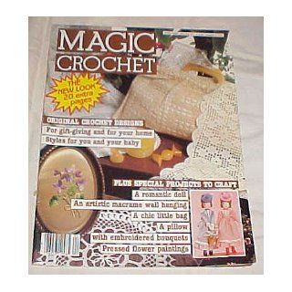 Magic Crochet Magazine April 1985 Number 35 Les Editions De Saxe Books