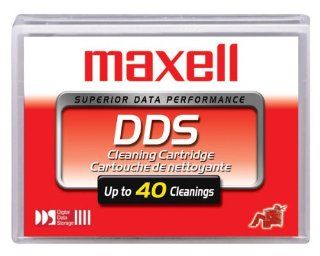 Maxell 4 mm, Cleaning Cartridge 40 Cleanings , Part Number 186990 Computers & Accessories