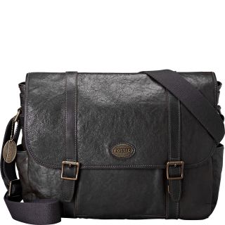 Fossil Estate Leather Laptop Messenger Bag