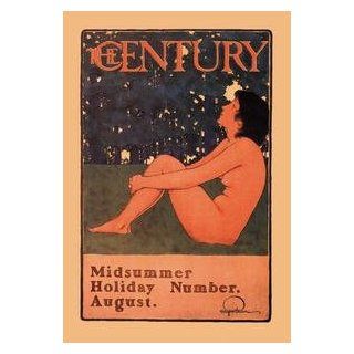 Paper poster printed on 12" x 18" stock. Century Midsummer Holiday Number, August  