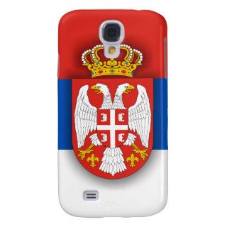 Serbian Flag Galaxy S4 Case