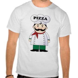 Pizza Chef Mens T shirt
