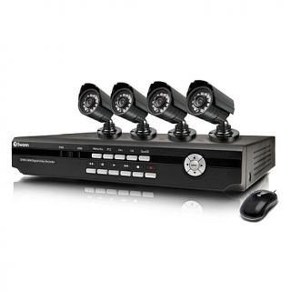 4 Channel, 500GB HDD Digital Video Recorder with 4 Pro Cameras