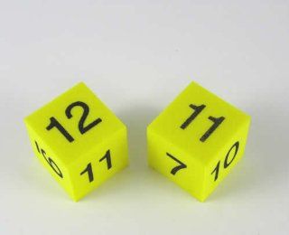 Number 7 to 12 Foam Dice Toys & Games