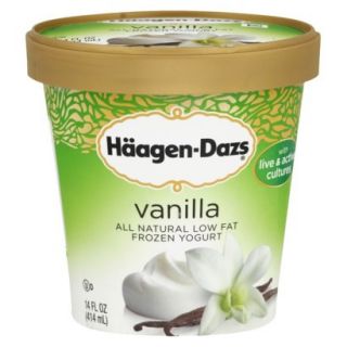 Haagen Dazs Vanilla Frozen Yogurt 14oz