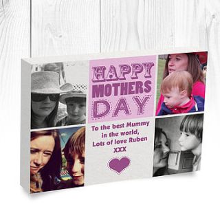 mother's day canvas multi photo by able labels