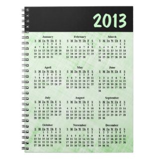 2013 Calendar Appointment Book Distressed Journal Notebook