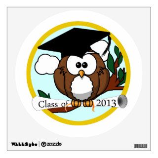 Class of 2013   Graduation Cartoon Owl Wall Decor