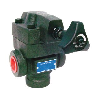 Northman Fluid Power In-Line Hydraulic Relief Valve — 50 GPM, 1000–3550 PSI Adjustable, 3550 PSI, 3/4in. NPT Ports, Model# RFT063  Relief Valves