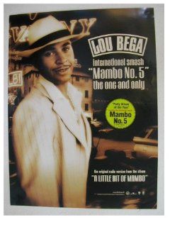 Lou Bega Poster Mambo Number 5 No.  Prints  