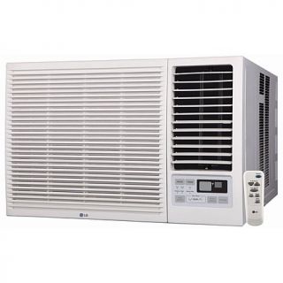 LG 12,000 BTU Window Mounted Room Air Conditioner with Supplemental Heat and Re