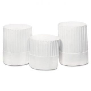 ROYAL PAPER PRODUCTS "Stovepipe style, pleated paper chef's hats." Includes 24 hats. Manufacturer Part Number RPP RCH10
