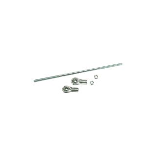 Plated Steel Tie Rod Kit — 13in. Length  Tie Rods   Components