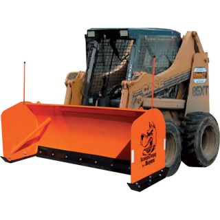 ScoopDogg Snow Pusher for Skid Steers — 10Ft.L Model# 2603110  Snowplows   Blades