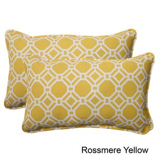 Pillow Perfect 'Rossmere' Outdoor Corded Throw Pillows (Set of 2) Pillow Perfect Outdoor Cushions & Pillows