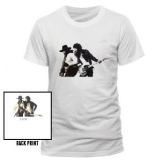 Bruce Springsteen Born To Run Official Unisex T Shirt (Grau) S Bekleidung