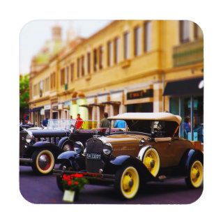 Antique Cars on Display at Country Club Plaza KC Coasters