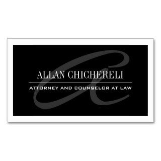 Legal Services Business Cards