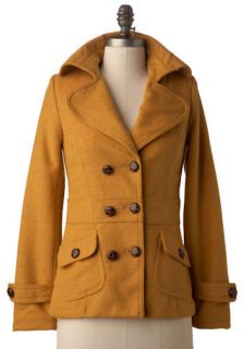 Colonel Mustard Coat  Mod Retro Vintage Coats