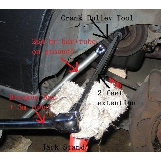 Powerbuilt 648796 Honda Cranks Pulley Removal Tool   Pry Bars  