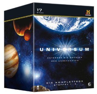 Unser Universum   Die Komplettbox, Staffel 1 4 History 17 DVDs Mond, Sonne, Erde, Planeten, Sterne, UFOs, Douglas J. Cohen DVD & Blu ray