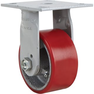 Fairbanks Rigid Weldless Caster — 4in. x 2in.  500   999 Lbs.