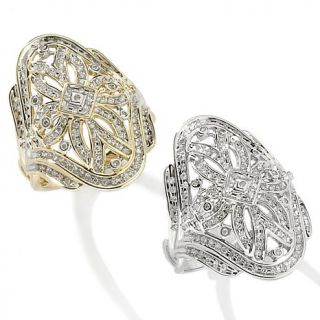 Diamond 14K Gold Estate Style Ring   .5ct