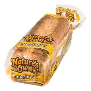 Natures Own Butter Bread 20 Oz