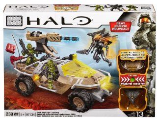Mega Bloks 97134   Halo UNSC Warthog Recon Spielzeug
