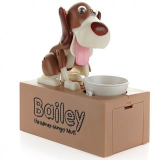 Bailey the Money Hungry Mutt Electronic Doggy Bank
