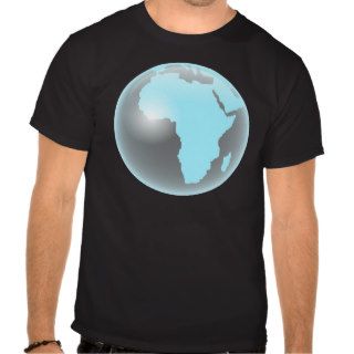 Africa Glass Globe T Shirts