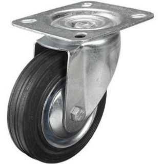 4in. Swivel Rubber Caster  Up to 299 Lbs.