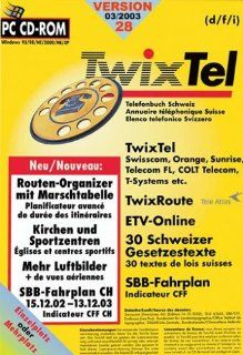 TwixTel 28   Telefonbuch Schweiz Mehrplatz Software